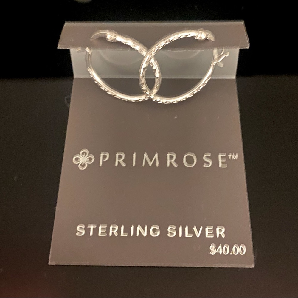 Primrose Sterling Silver Earrings - New
